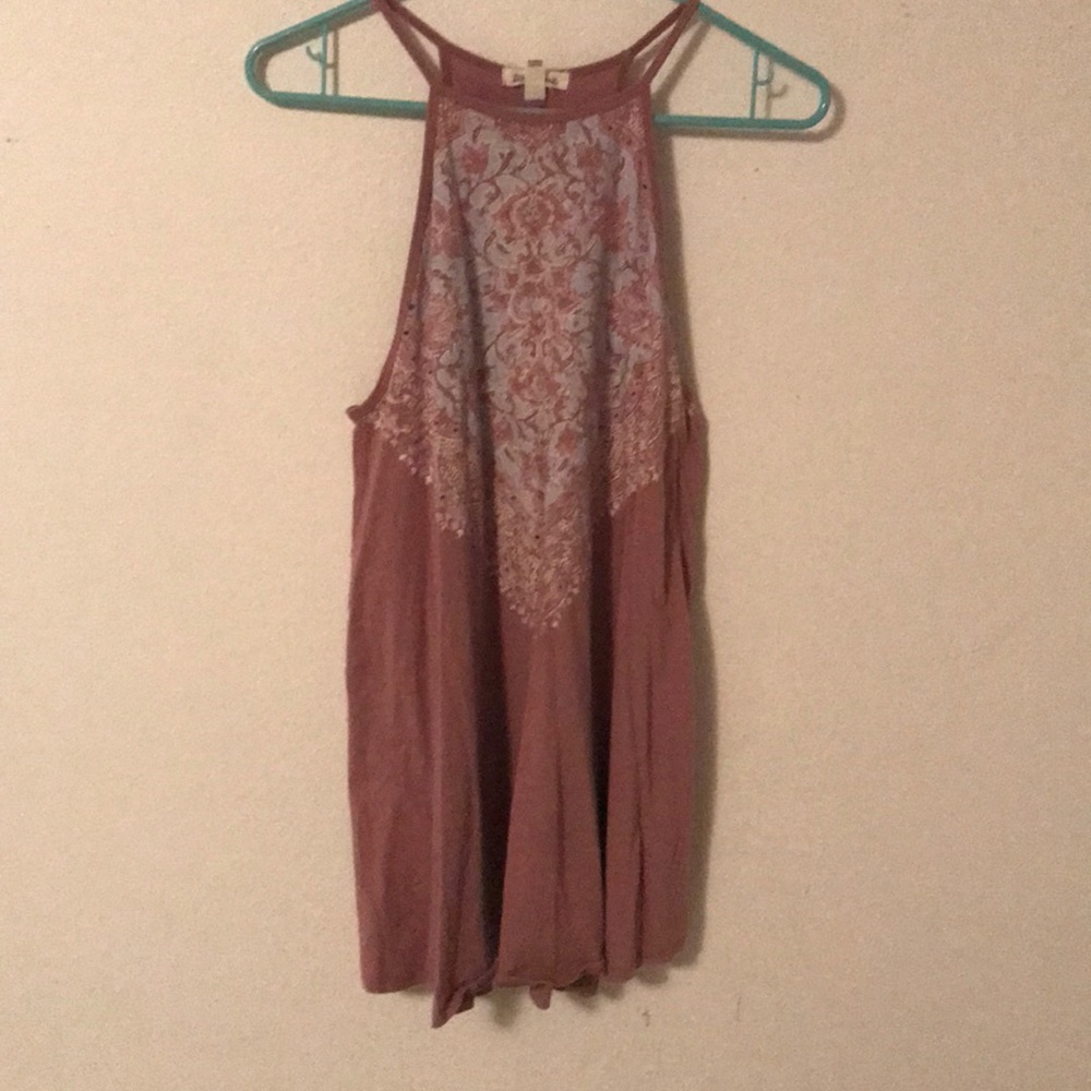 A short high chested loose dress
